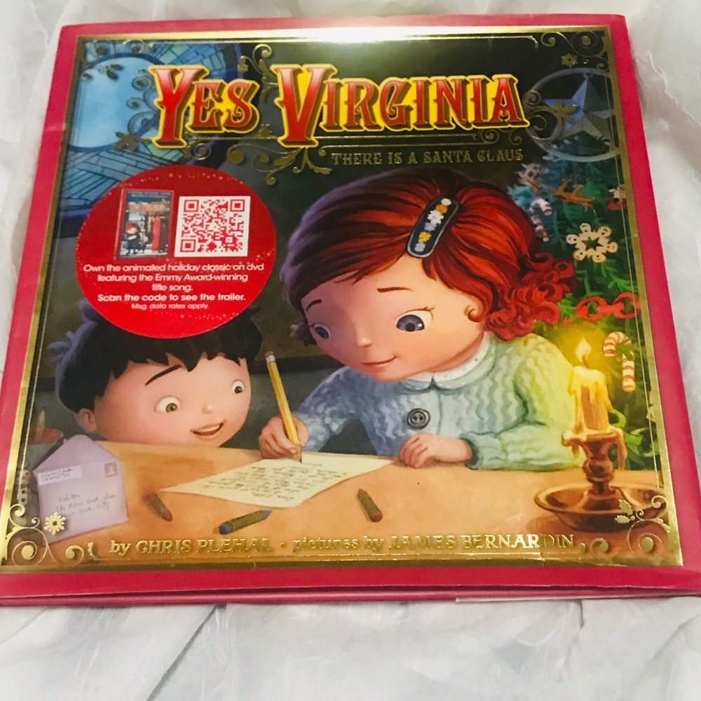 Yes Virginia there is a Santa Clause hardback book